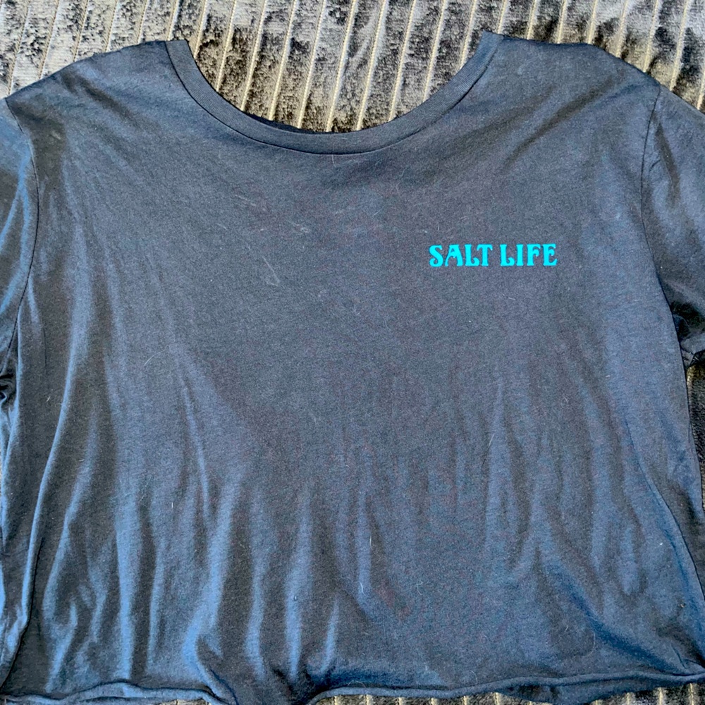Salt Life Cropped Shirt